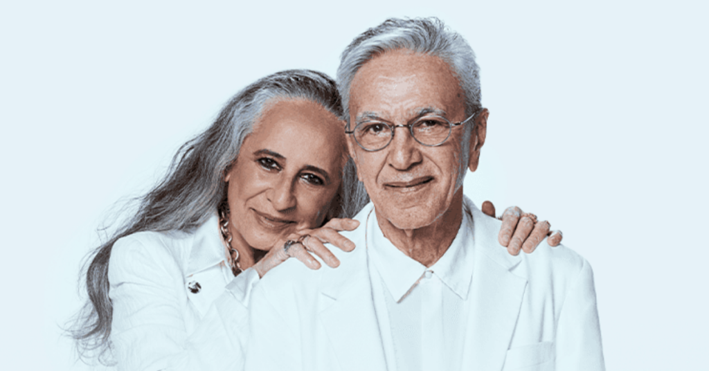 Caetano Veloso e Maria Bethânia