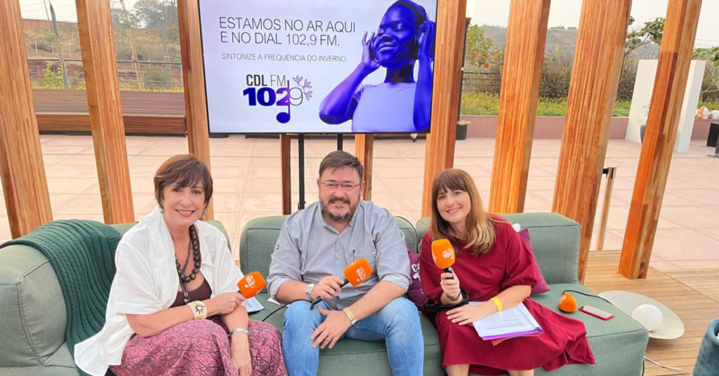 Entrevistado do programa especial do Estúdio CDL FM ArcelorMittal na Casacor Minas Gerais 2024.