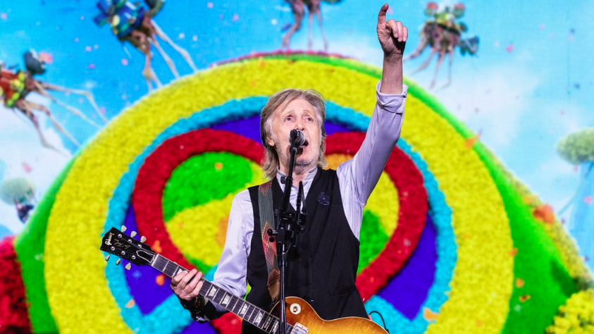 paul mccartney em show