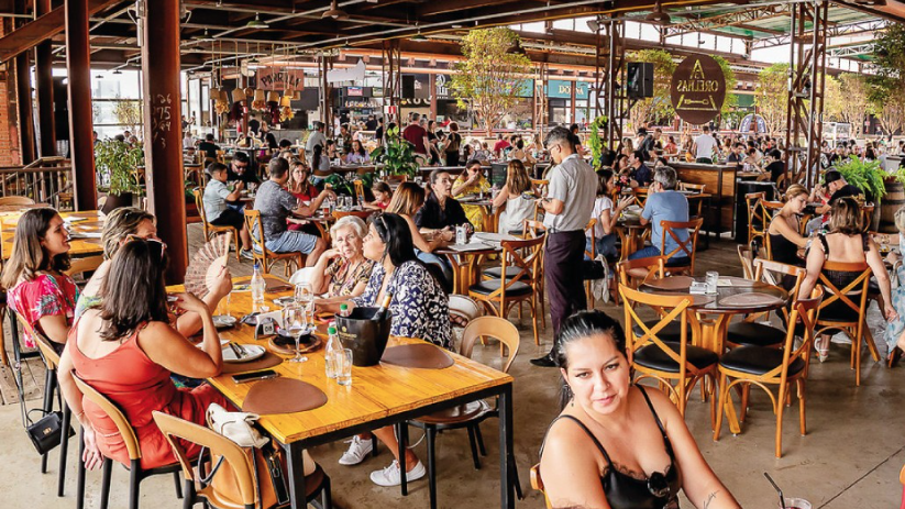 espaço da cervejaria 3 orelhas