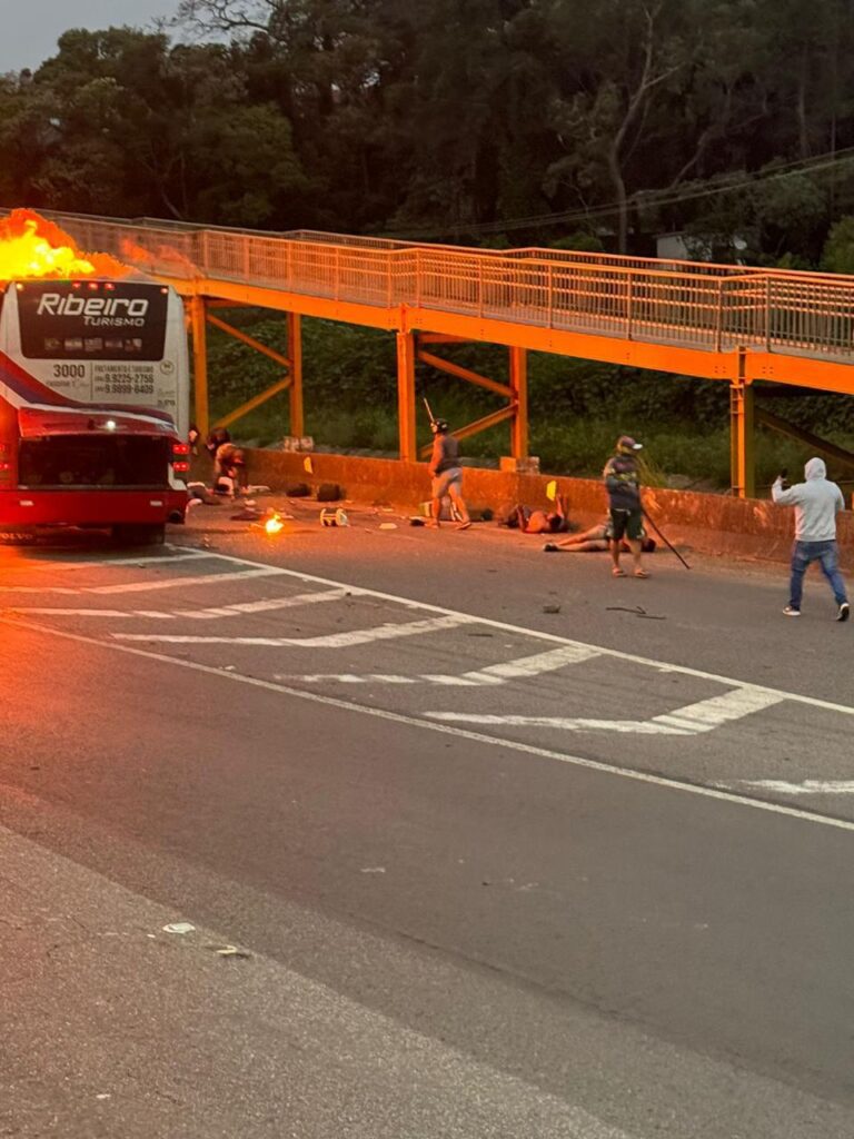 emboscada torcedores grêmio