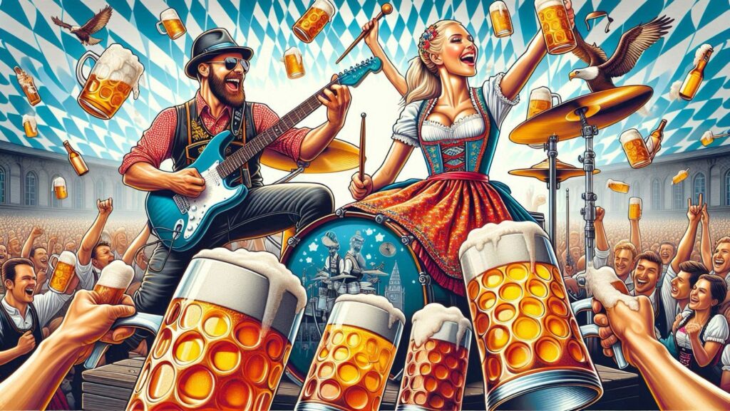 ilustração rocktoberfest