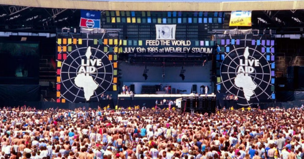 Festival Live Aid em 1985