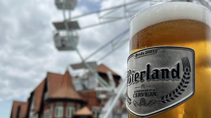 cerveja bierland na oktoberfest