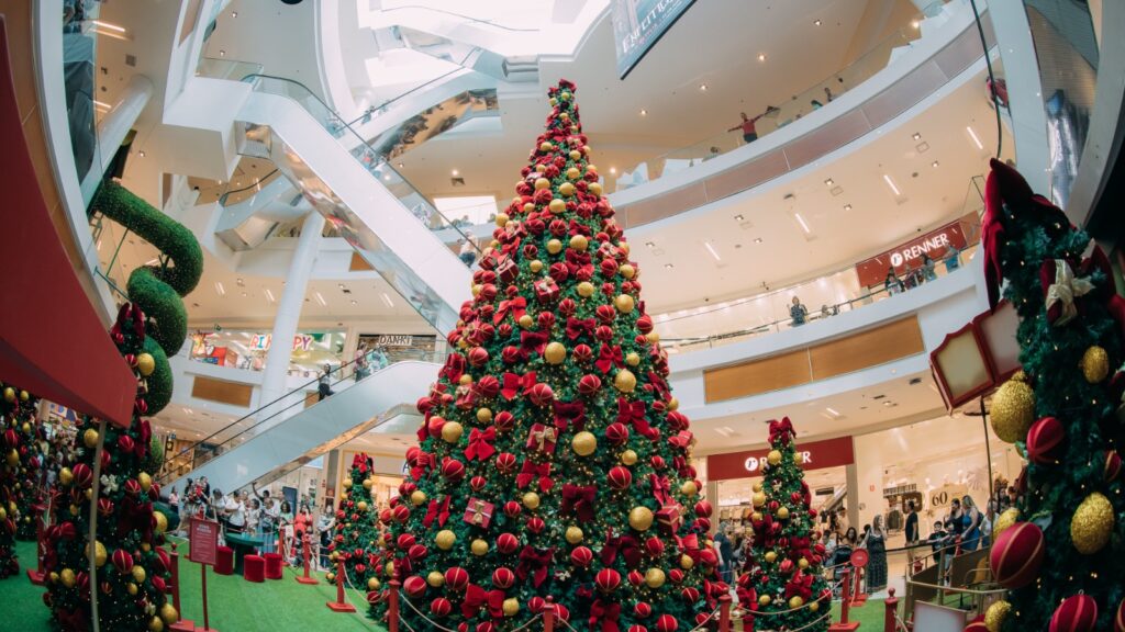 decoração de natal boulevard shopping