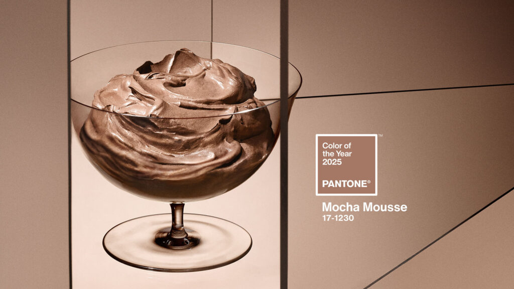 mocha mousse cor pantone