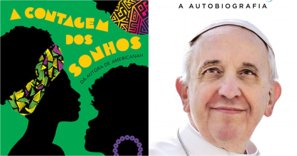 capas de livros chimamanda e papa francisco