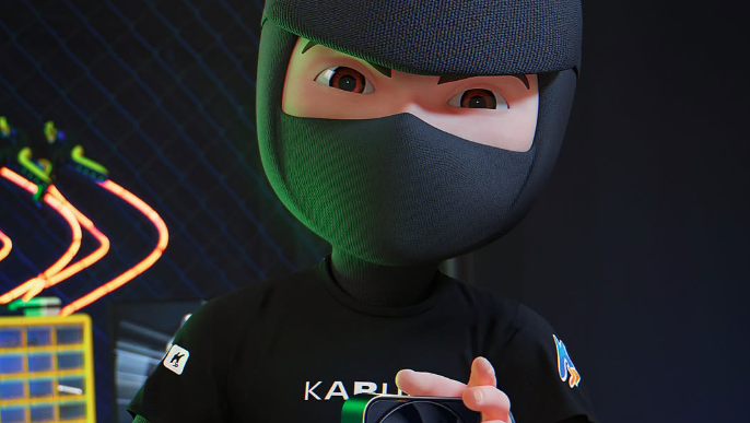 ninja do kabum!