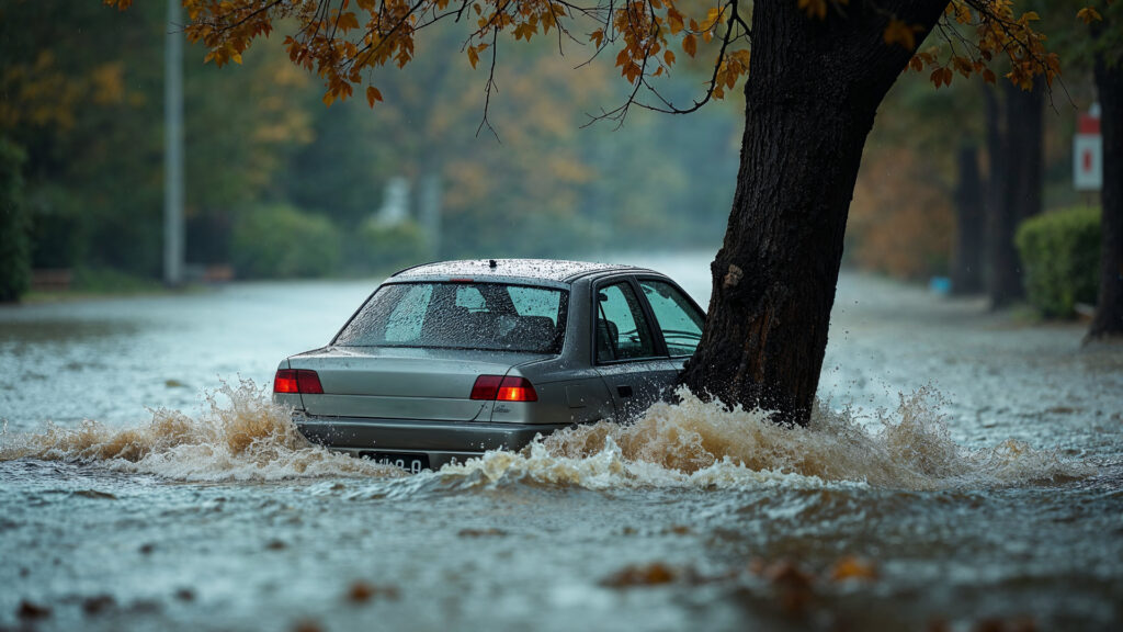 carro enchente