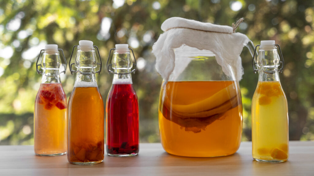 kombucha bebida fermentada tres k saúde