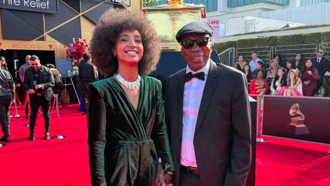 milton nascimento e esperanza spalding no grammy