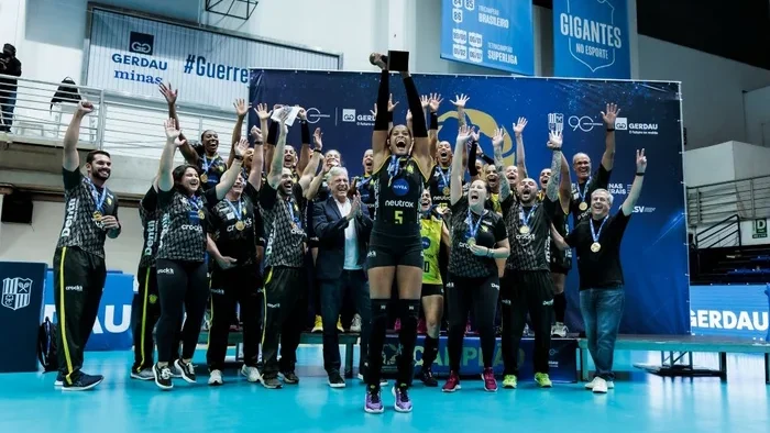 praia clube volei campeão