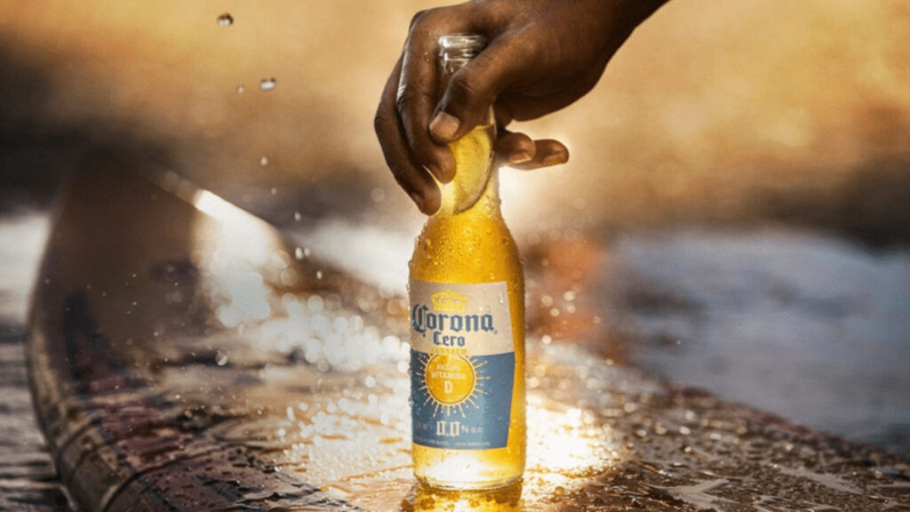 corona cero cerveja sem alcool