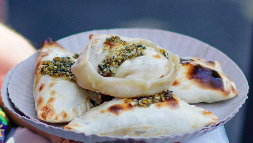 empanadas da festa gastronômica argentina