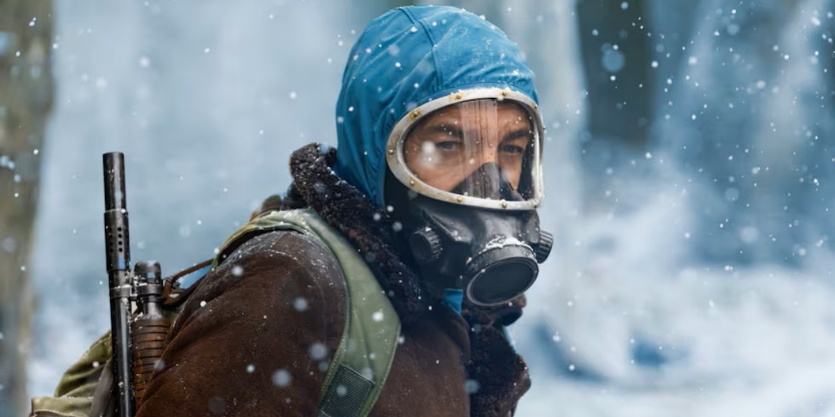 Cena da série O Eternauta da Netflix
