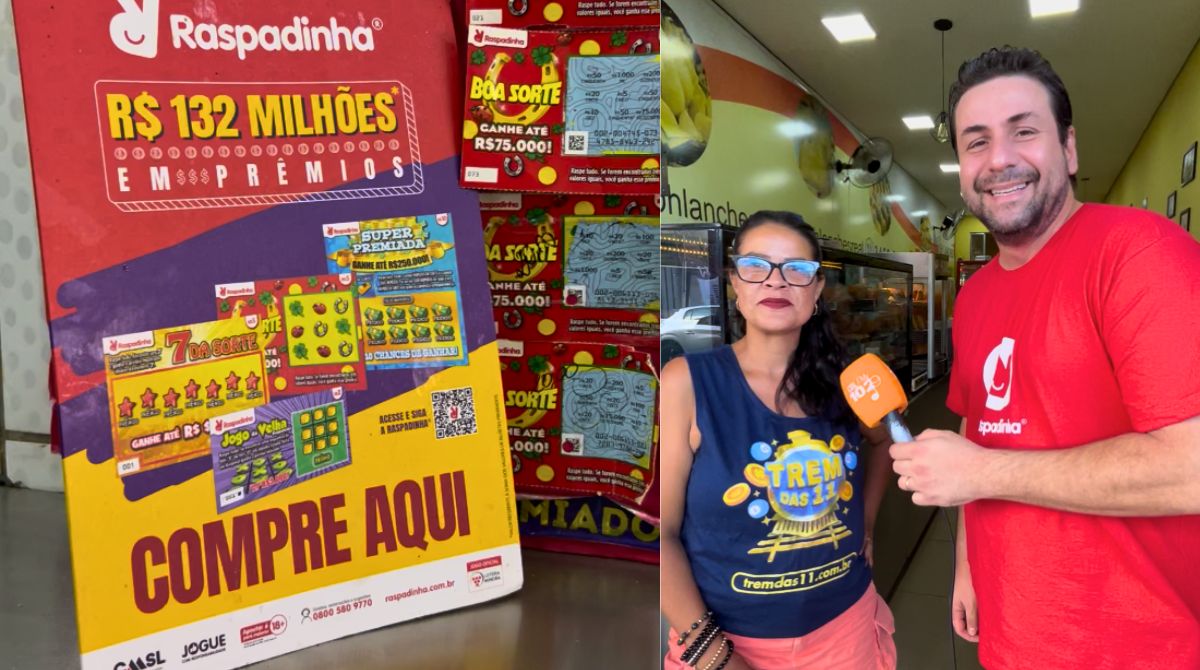 Revender Trem das 11 e Raspadinha é muita vantagem para seu comércio