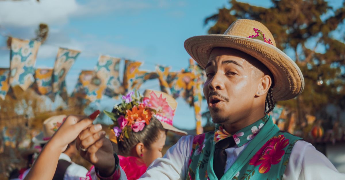 Dança típica de São João