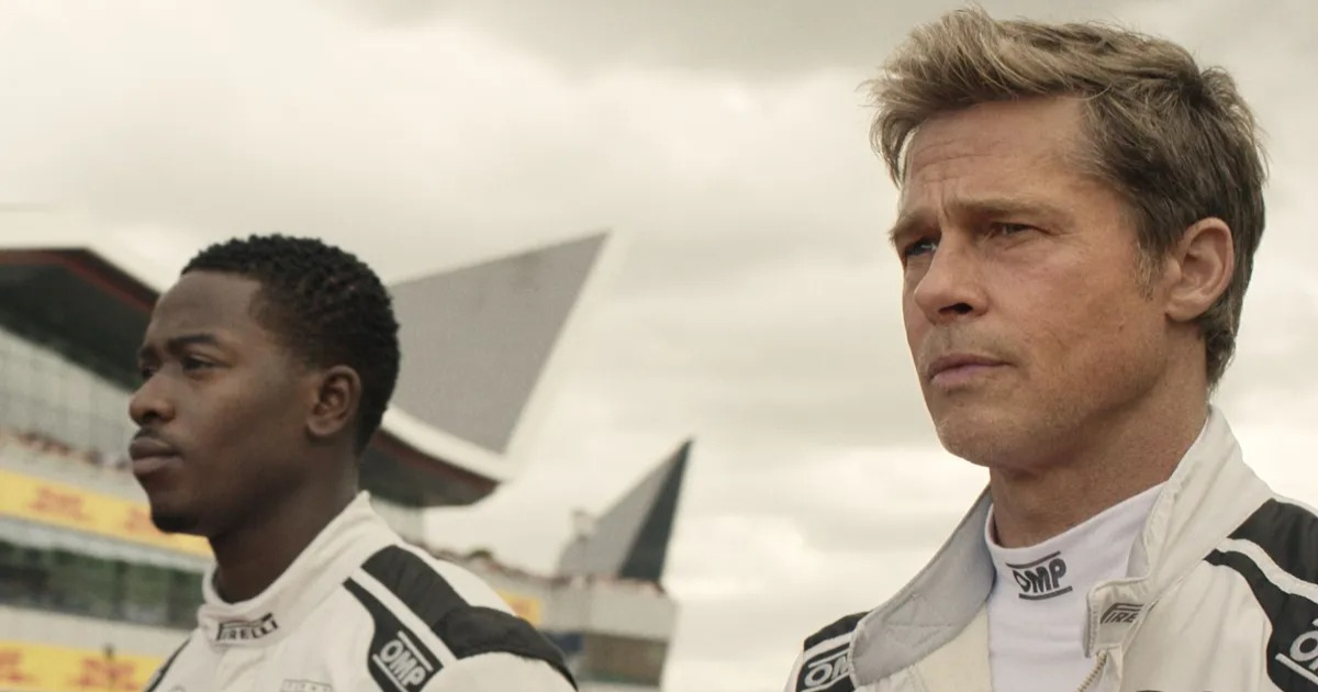 damson idris e brad pitt em f1