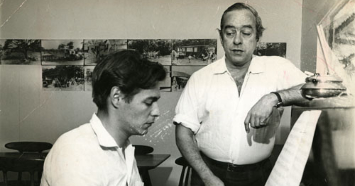 tom jobim e vinicius de moraes compondo poema