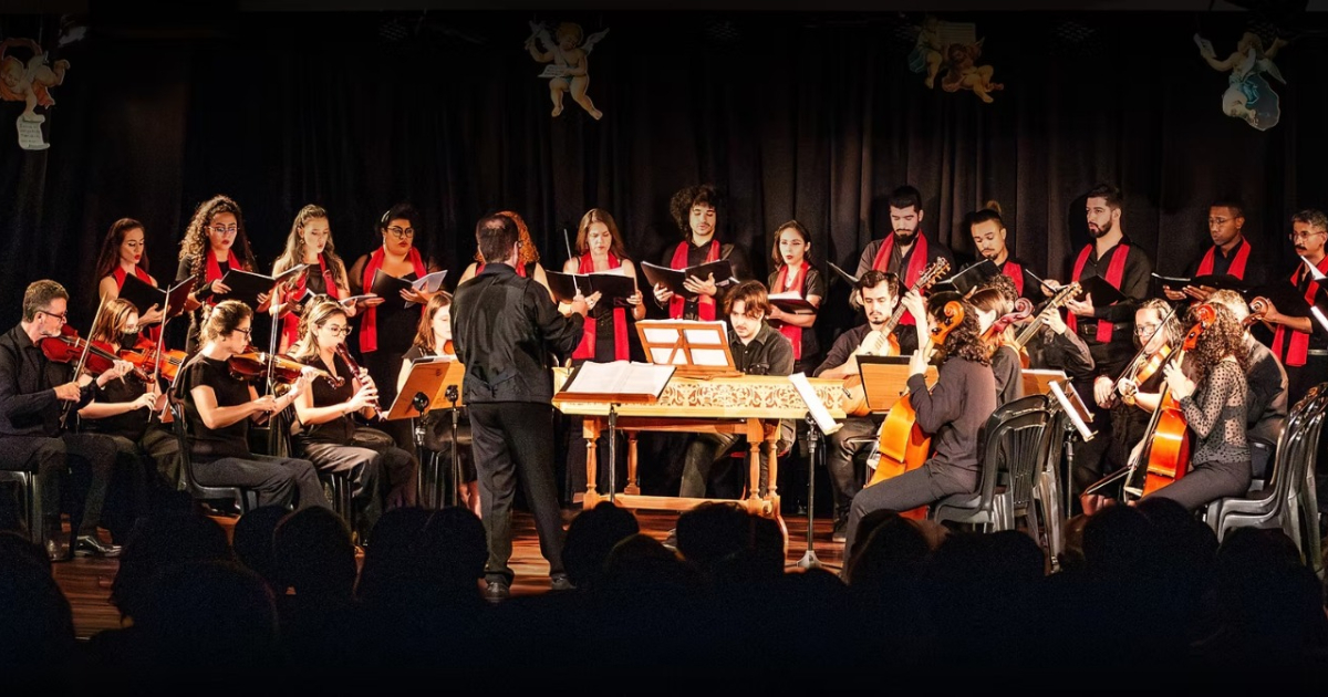 orquestra 415 no palco