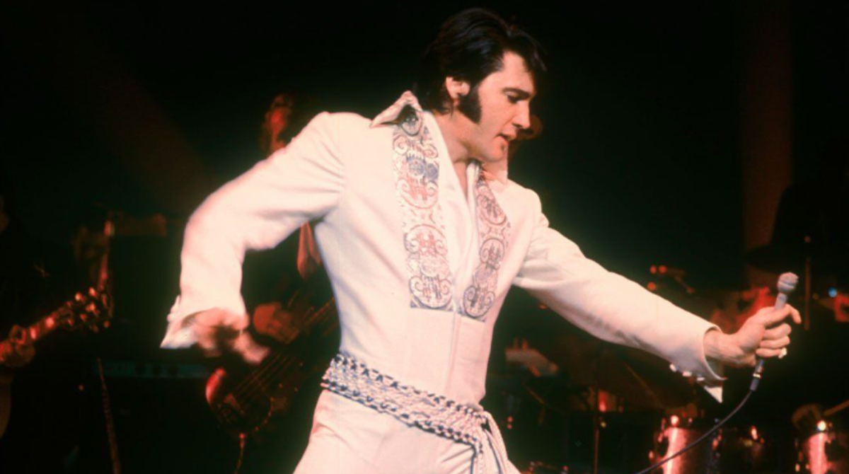 elvis presley no palco