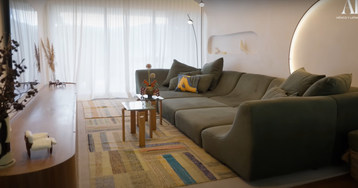 sala de estar casa anitta