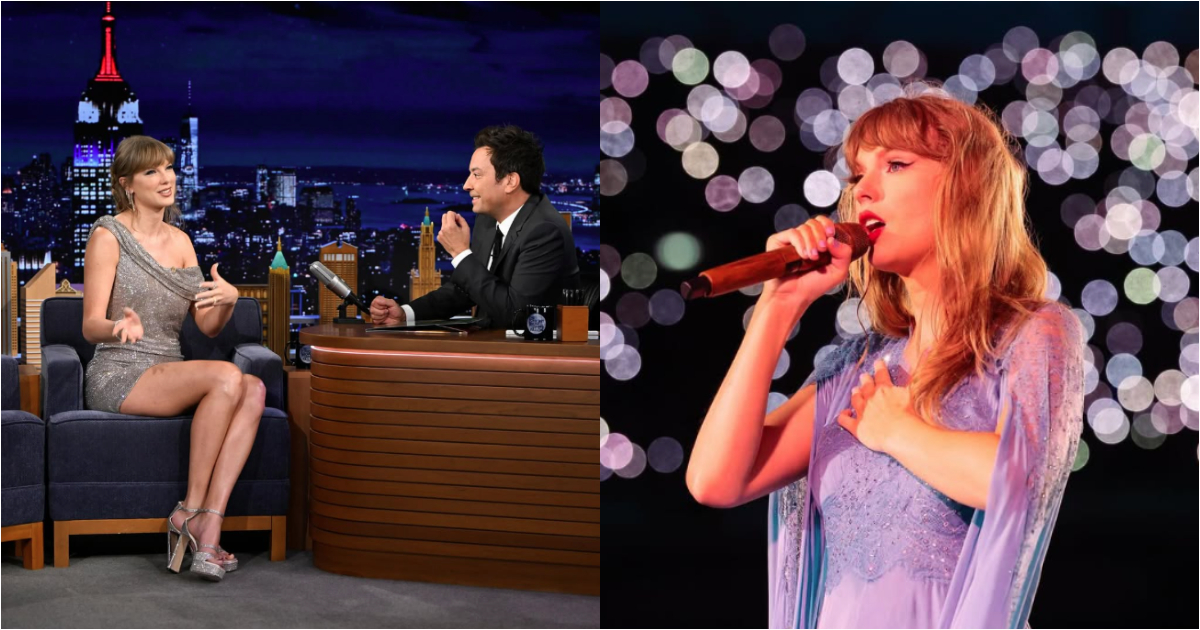 taylor swift no programa the tonight show