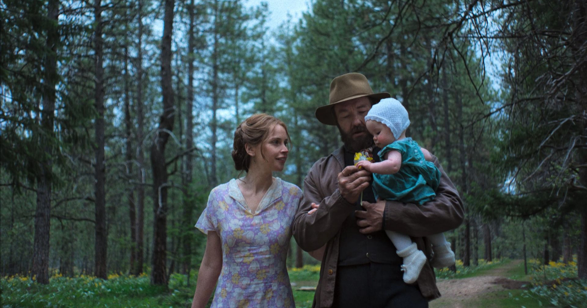 cena do filme sonhos de trem