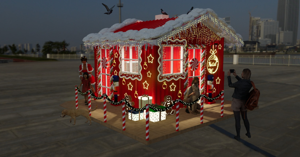 projeto da casa do papai noel cdl/bh