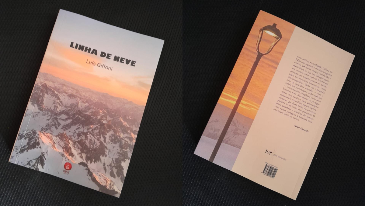 capa do livro linha de neve