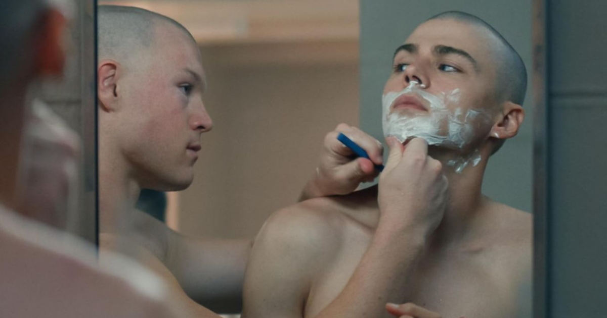 cena de jovens recrutas