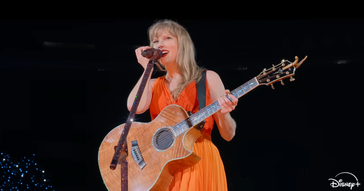 taylor swift no palco da the eras tour