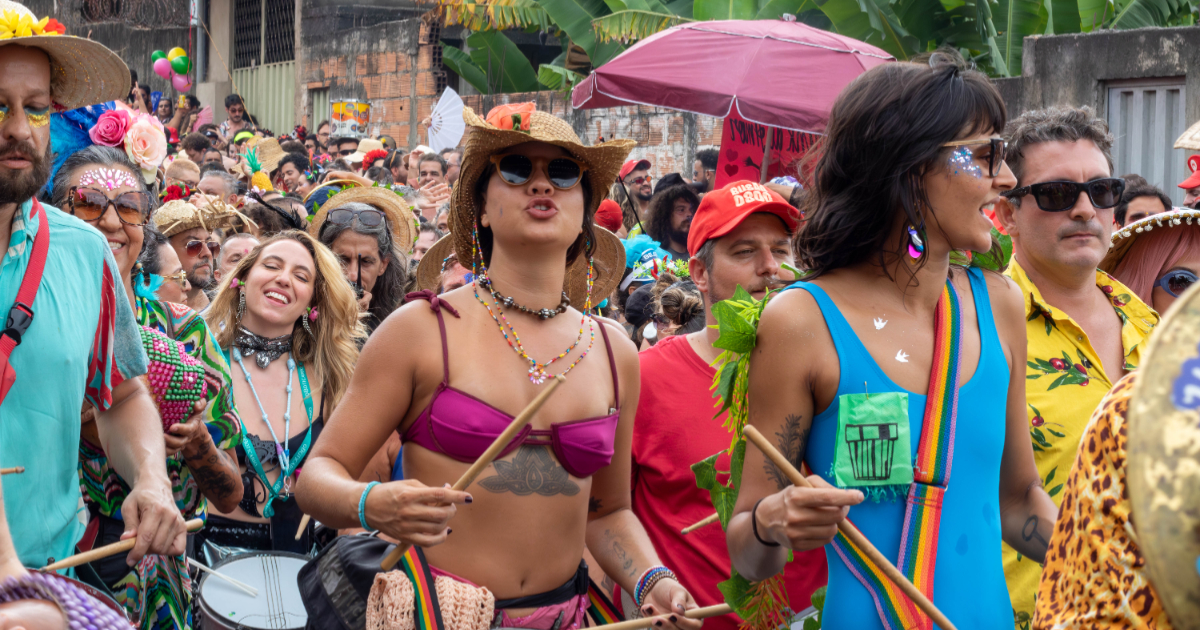 bloco de carnaval