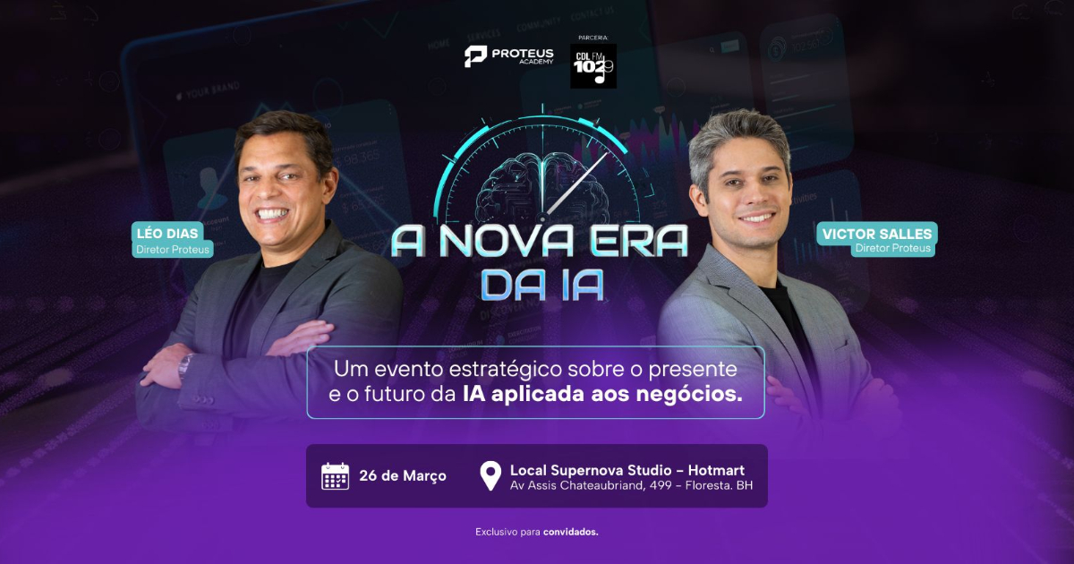 banner da palestra a nova era da ia