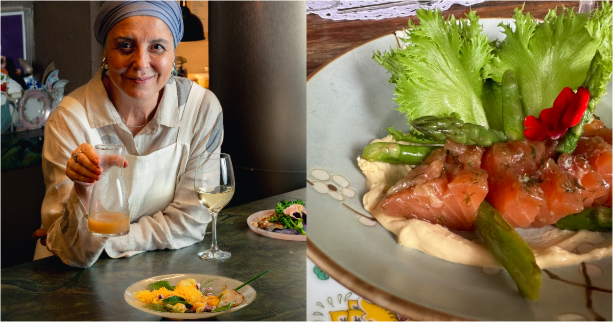 Agnes Farkasvolgyi e os pratos de páscoa da casa agnes