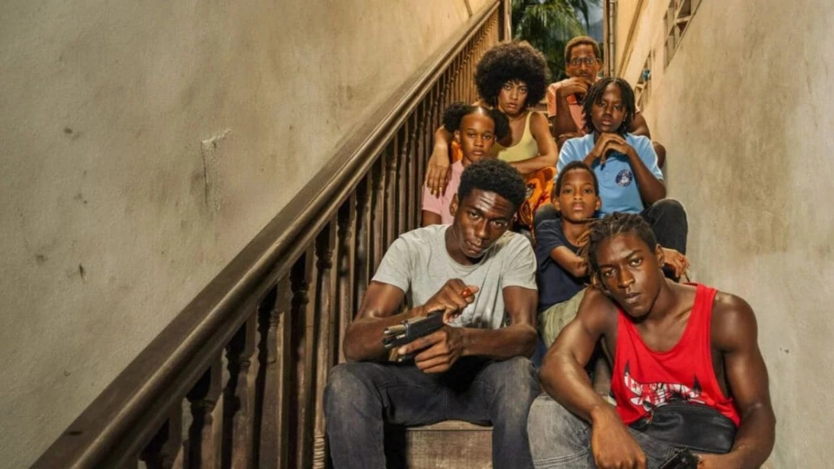 imagem com filmes e séries em alta na Netflix Brasil em abril de 2026