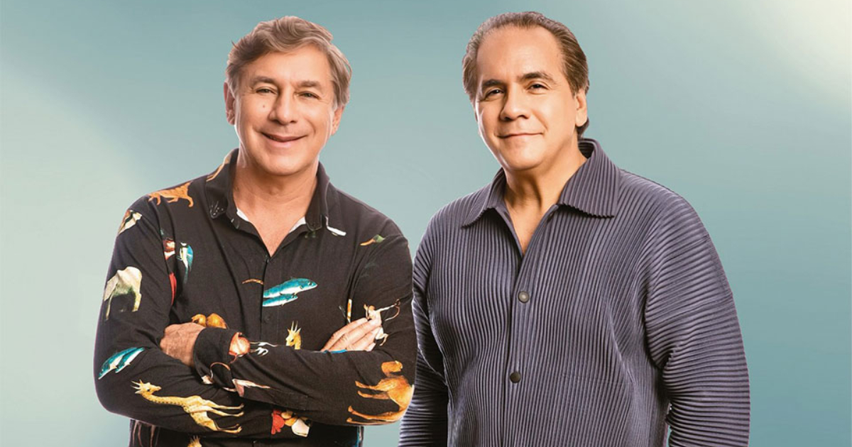 flávio venturini e ricardo bacelar na capa de telepatia