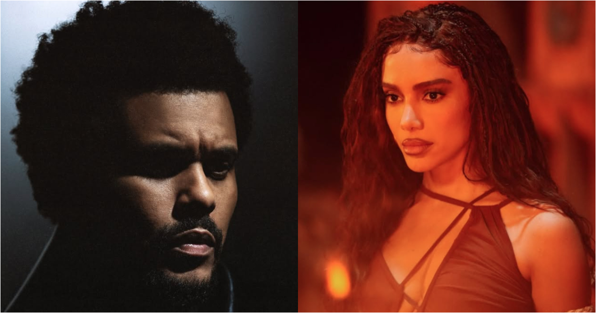 the weeknd e anitta posando