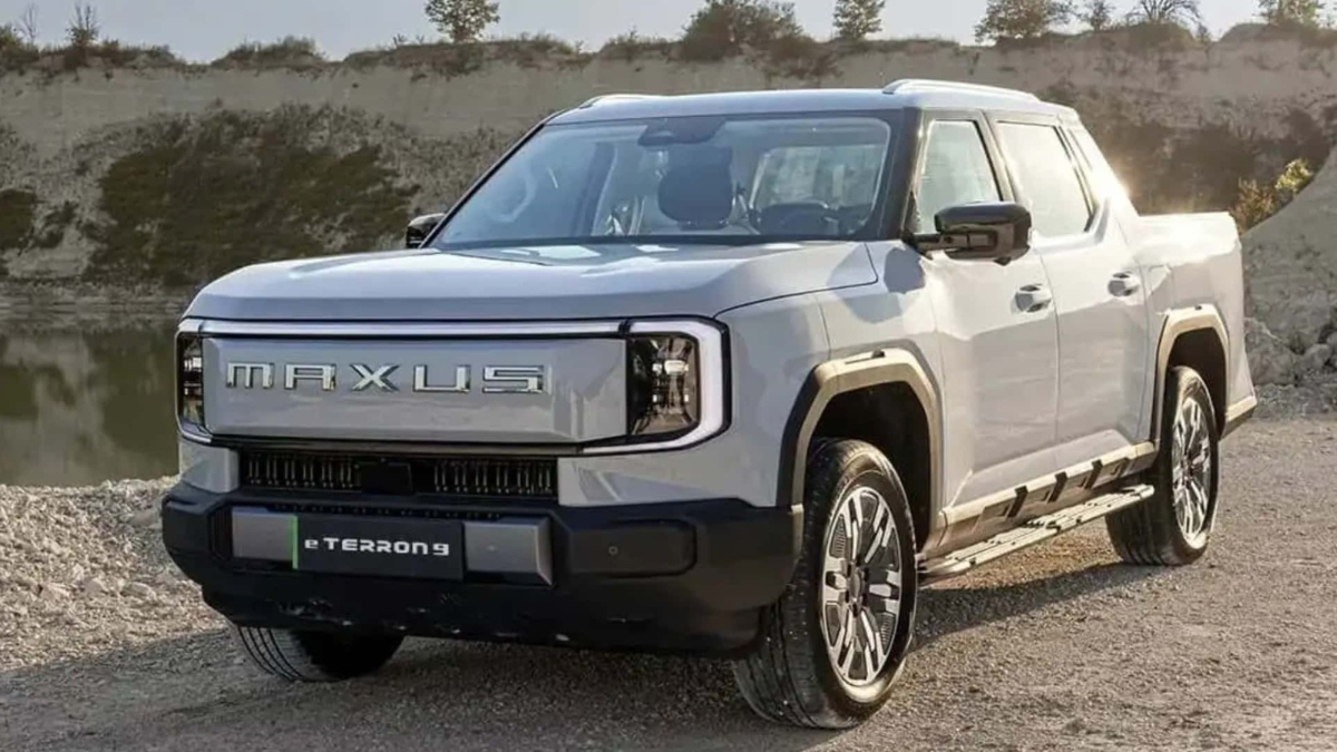 foto mostra Maxus Terron 9, picape chinesa transformada na nova Amarok