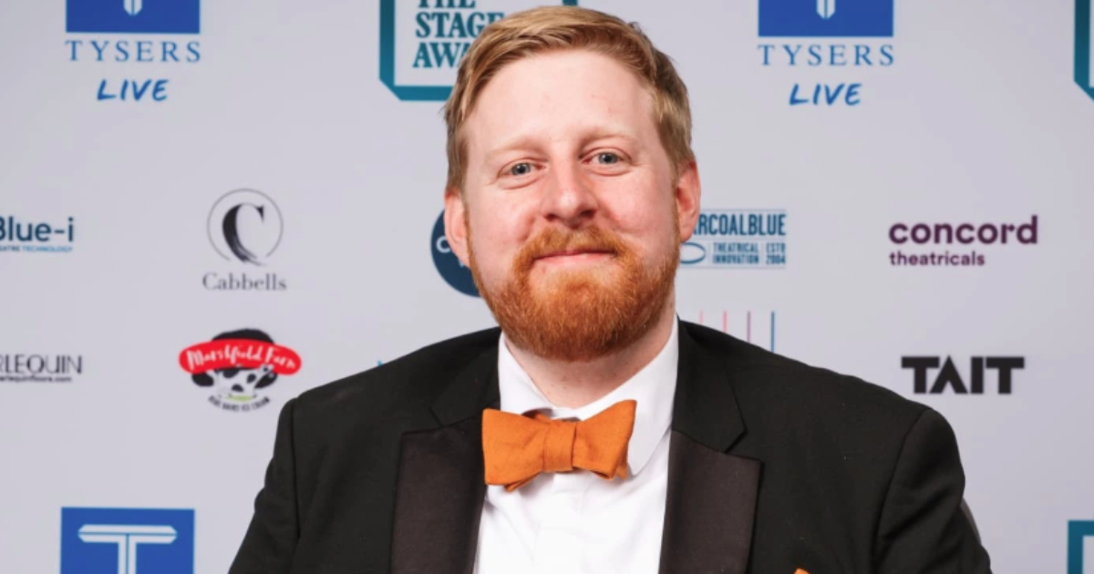 michael patrick em premiação