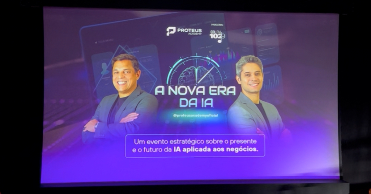 painel da palestra a nova era da ia