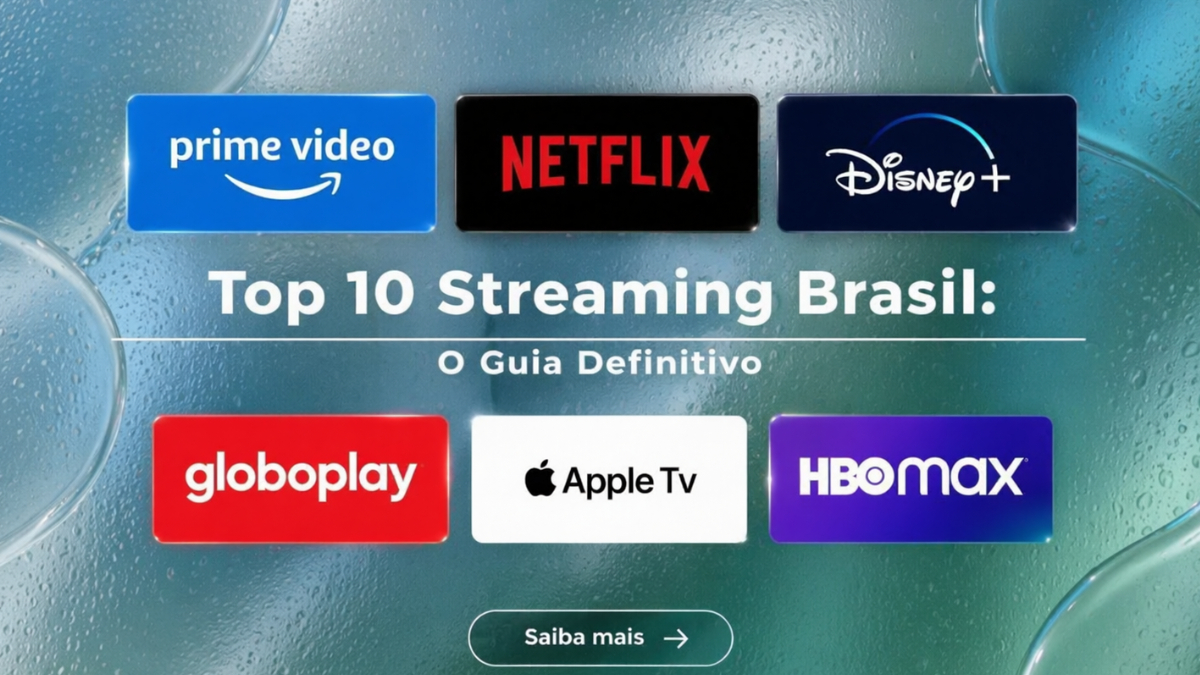 Ranking Top 10 Streaming Brasil Abril 2026 – Netflix, Prime Video, Disney+, Max, Apple TV+ e Globoplay