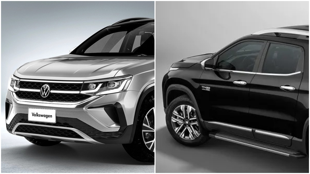 foto mostra tarok e toro em lados opostos, rivais no mercado automotivo