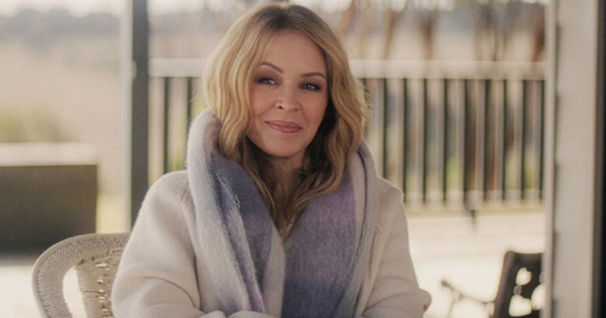 imagem de divulgação de kylie minogue para seu documentário na netflix