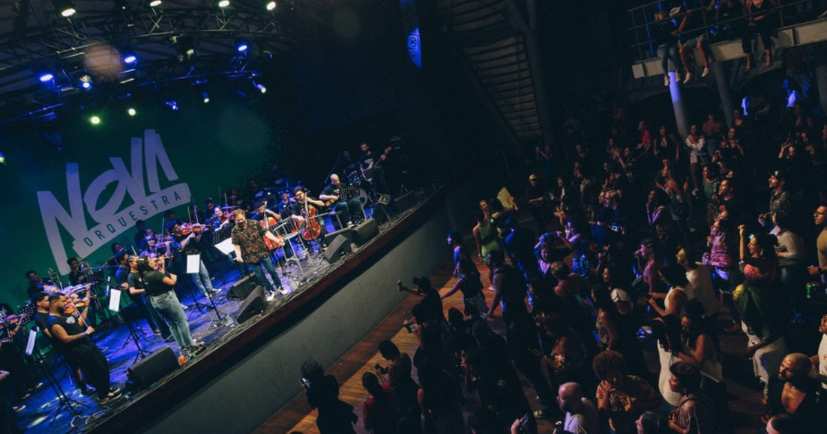 apresentação da nova orquestra
