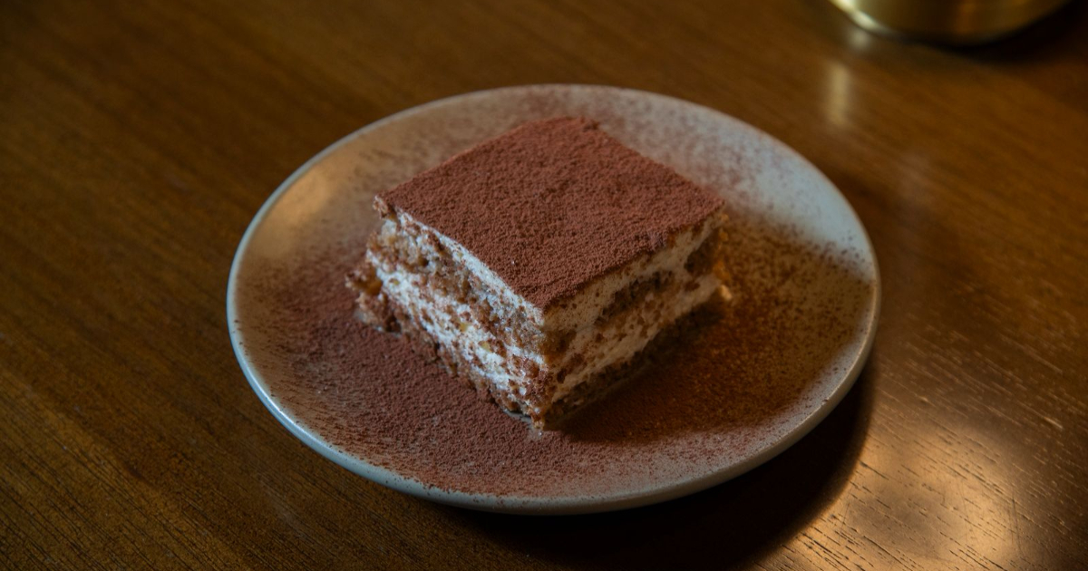 tiramisú do restaurante barolio