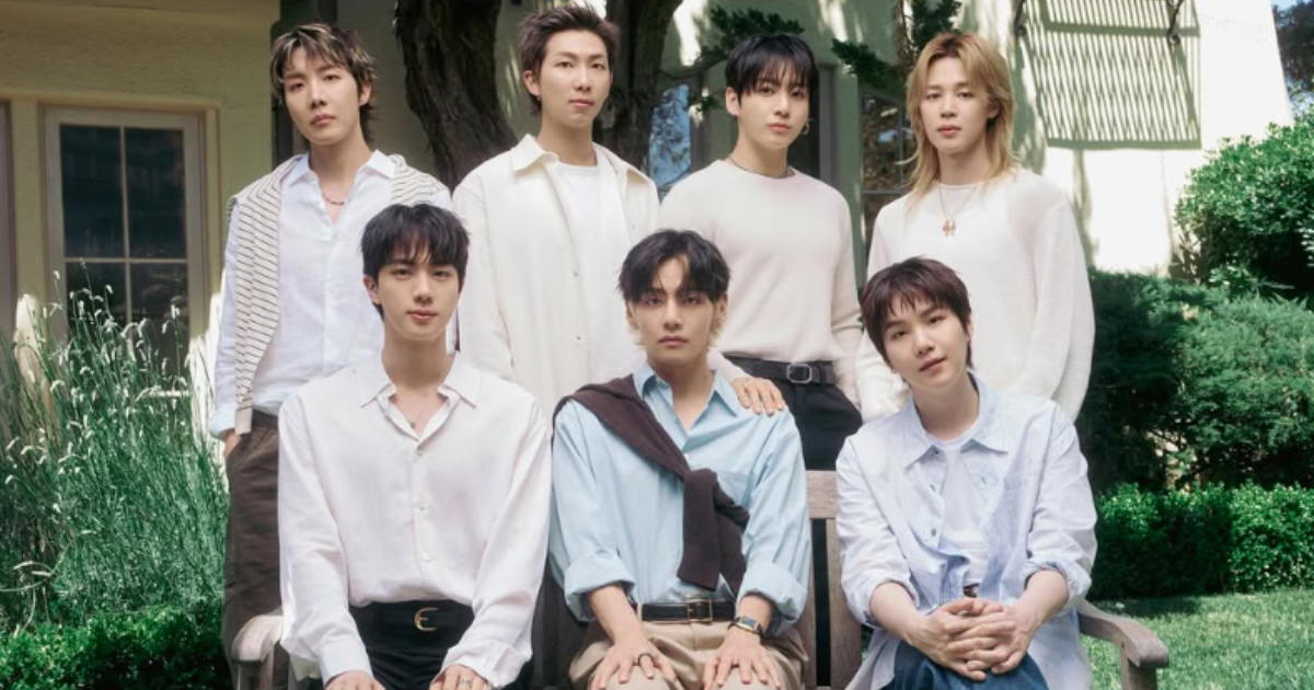 bts posando