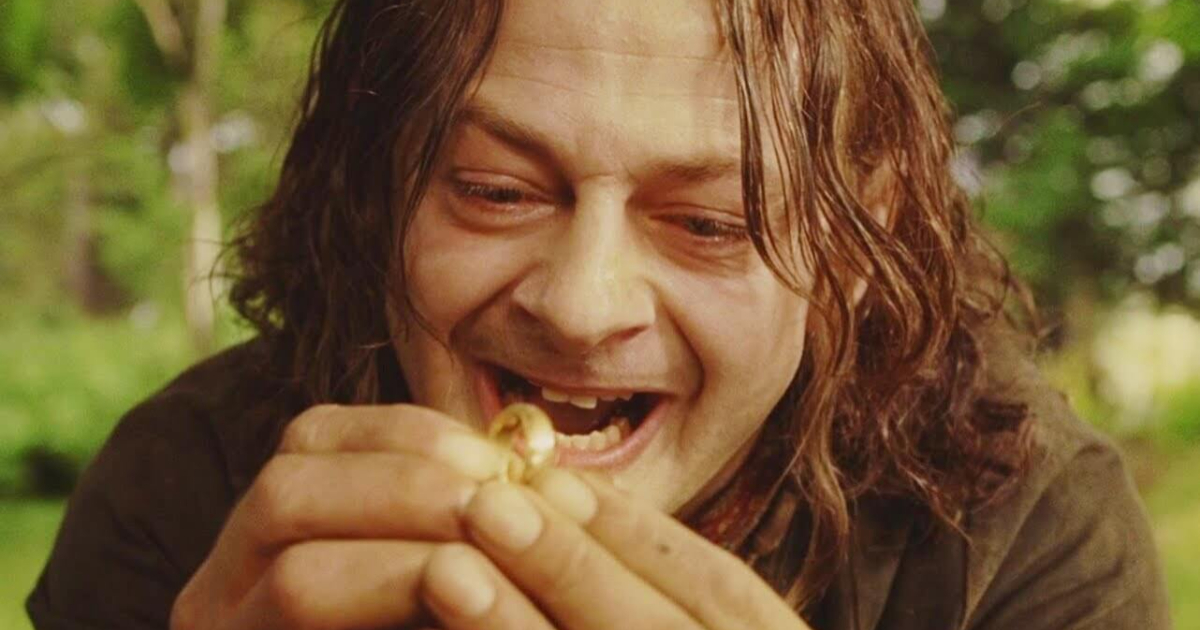 cena do góllum em o senhor dos anéis