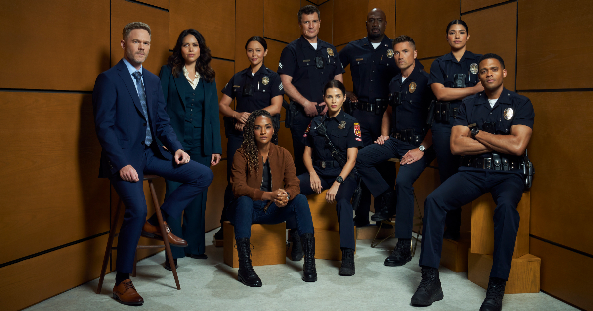 personagens da série the rookie