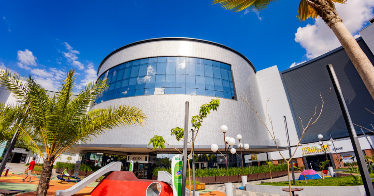 fachada do shopping del rey
